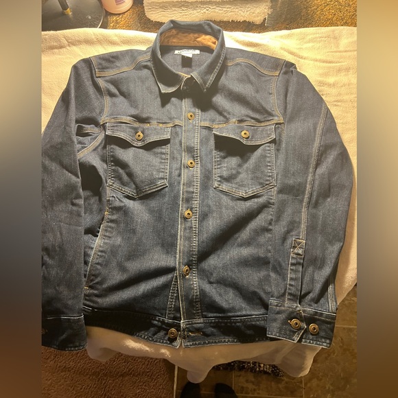 Duluth Trading Co Men's Dark Blue Denim Jacket - Medium - Picture 1 of 4